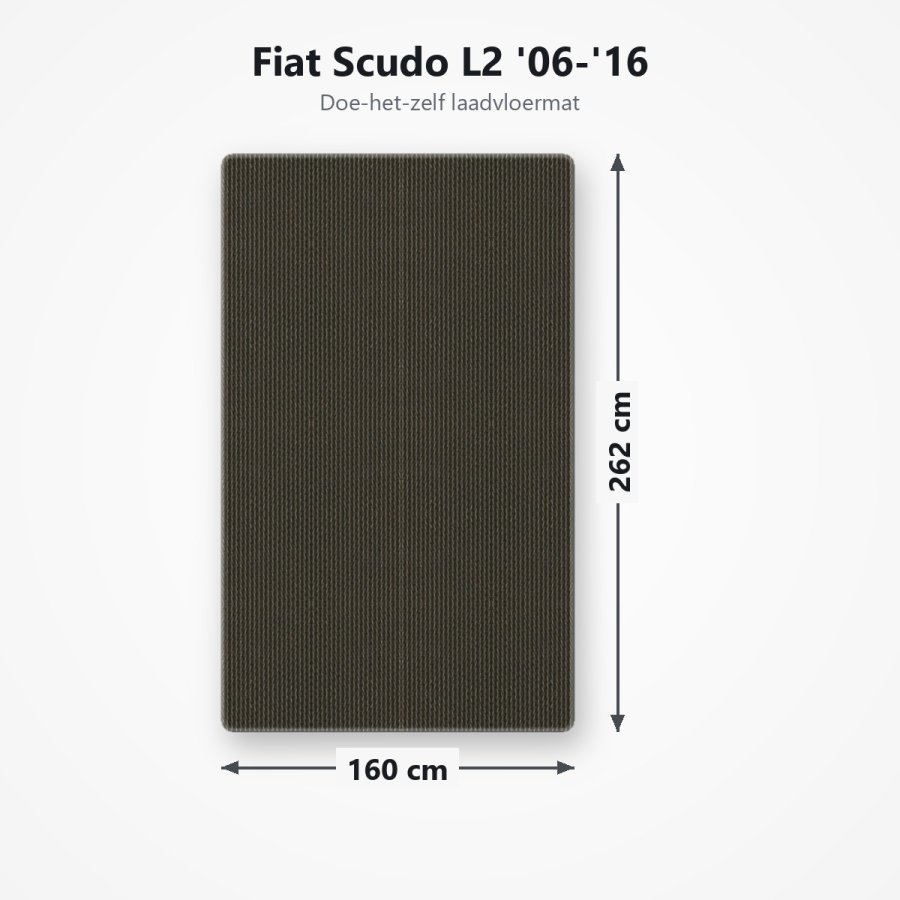 Laadvloermat Fiat Scudo L2 '06-'16